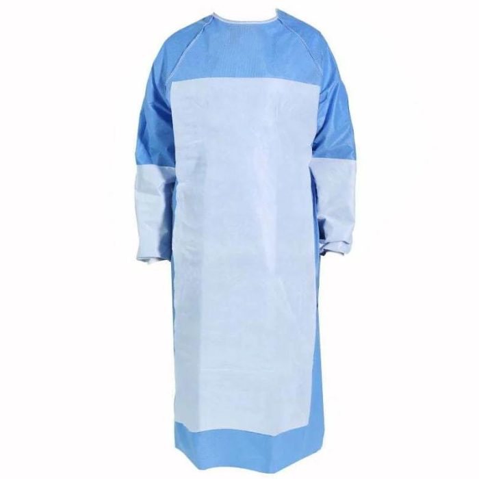 Laminated SMS with hydrophilic in middle for reinforced gown - Image 1