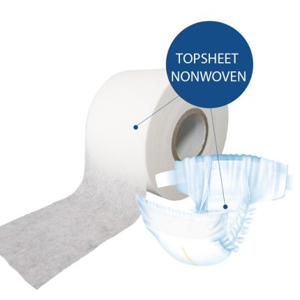 Nonwoven Spunbond SS hydrophilic Top sheet 12-15 gsm